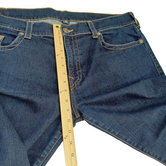 True Religion Geno Relaxed Slim Men's Stretch Denim Jeans Size 42x28 - Picture 11 of 15